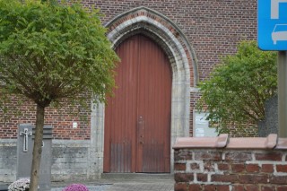 kerkdeur voor